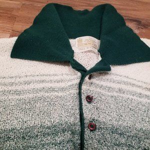 RETRO Mens Sears Mens Store Kings Road Shop Looseweaved Knit Pullover Polo